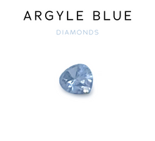 Load image into Gallery viewer, Blue Argyle Loose Natural Pear Diamond 0.08ct