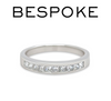 Bespoke 18ct White Gold Diamond Eternity Ring 0.50ct