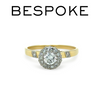 18ct Yellow Gold and Platinum Diamond Ring 0.65ct 3.5g