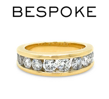 Load image into Gallery viewer, Bespoke Diamond Engagement Ring 1.30ct