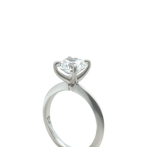 GIA 18ct White Gold Diamond Engagement Ring 1.51ct 2.81g