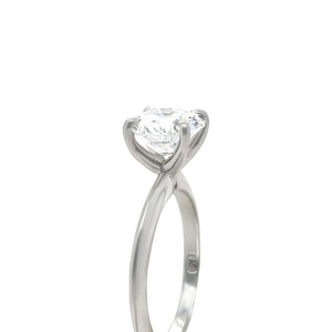 GIA 18ct White Gold Diamond Engagement Ring 1.51ct 2.81g