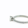 Tiffany & Co. Platinum Novo Princess-Cut Diamond Engagement Ring 0.23ct 3g