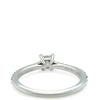 Tiffany & Co. Platinum Novo Princess-Cut Diamond Engagement Ring 0.23ct 3g