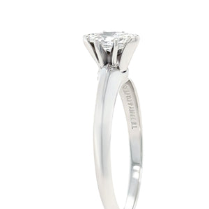 Tiffany & Co Platinum Vintage Diamond Ring 0.50ct