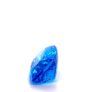 Bespoke Loose Blue Topaz Elongated Cushion Cut 33.3ct