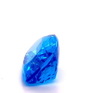 Bespoke Loose Blue Topaz Elongated Cushion Cut 33.3ct