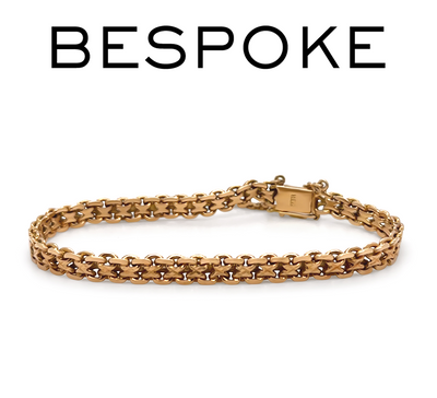 Bespoke 18ct Yellow Gold Bracelet 17.49g