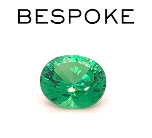 Bespoke Loose Rare Green Yttrium Aluminium Garnet 18.87ct