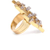 Vintage 18ct Yellow Gold Retro Diamond Ring 0.70ct 19.2g