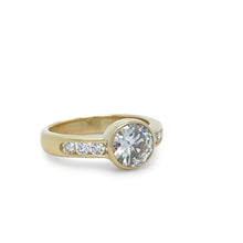 Load image into Gallery viewer, 18ct Yellow Gold Diamond Engagement Ring 1.52ct