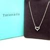 Tiffany & Co Diamond Heart Pendant 0.20ct