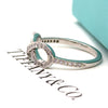 Tiffany & Co Infinity Diamond Ring 0.25ct