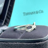 Tiffany & Co Infinity Diamond Ring 0.25ct