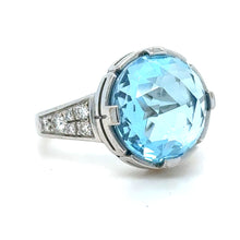 Load image into Gallery viewer, Bvlgari Parentesi Diamond Topaz Cocktail Ring