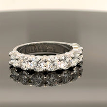 Load image into Gallery viewer, Bespoke Diamond Eternity Ring 2.50ct