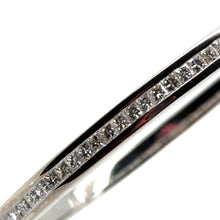 Load image into Gallery viewer, Bespoke Diamond Hinged Line Bangle 1.85ct