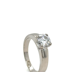 Bespoke Diamond Engagement Ring 1.56ct