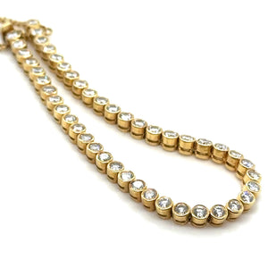 Bespoke Diamond Line Bracelet 4.60ct