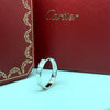 Cartier 18ct White Gold Love Ring 3.6g