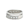 Bespoke 18ct White Gold Diamond Wedding Ring Set 1.00ct
