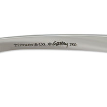 Load image into Gallery viewer, Tiffany &amp; Co 18ct White Gold Frank Gehry Diamond Bangle 1.10ct