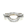 Bespoke 14ct White Gold Three Piece Diamond Bridal Ring Set 1.10ct