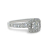 Bespoke 18ct White Gold Diamond Engagement Ring 1.19ct