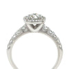 Bespoke 18ct White Gold Diamond Engagement Ring 1.19ct