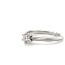 Load image into Gallery viewer, Tiffany &amp; Co Diamond Engagement Ring 0.52ct