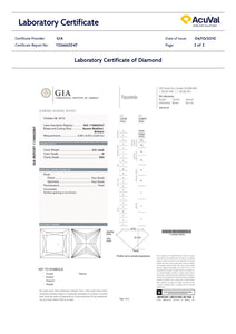 GIA Platinum Diamond Engagement Ring 2.26ct