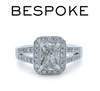 Bespoke 14ct White Gold Diamond Ring 1.48ct