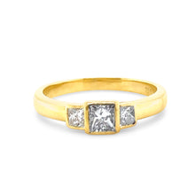 Load image into Gallery viewer, Bespoke Princess Cut Diamond Ring 0.70ct