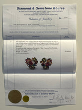 Load image into Gallery viewer, Bespoke Colourful Gemstone Earrings 0.51ct