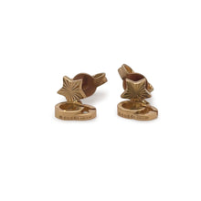 Load image into Gallery viewer, Gucci 18ct Yellow Gold Running Earrings 2g