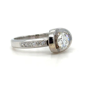 Bespoke Diamond Engagement Ring 0.67ct