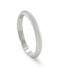 Load image into Gallery viewer, Bespoke 18ct White Gold Wedding Band 2.3g