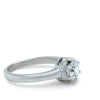 Bespoke 18ct White Gold DCLA Diamond Engagement Ring 0.83ct