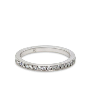 Bespoke Platinum Eternity Wedding Ring 0.20ct