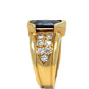 Bespoke 18ct Yellow Gold Sapphire & Diamond Ring 2.61ct