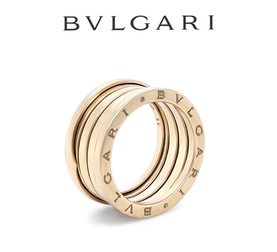 Bvlgari 18ct Yellow Gold B.Zero1 Four-Band Ring 12.32g