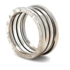 Bvlgari 18ct White Gold B.Zero1 Four Band Ring 14.22g