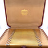 Cartier 18ct Gold and Ruby Cigarette Case 245.18g