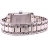 Cartier 18ct White Gold Tank Américaine Diamond Watch 3.62ct