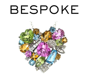 Bespoke Colourful Clip Enhancer Pendant 0.47ct