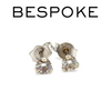 Bespoke 18ct White Gold Diamond Stud Earrings 0.20ct