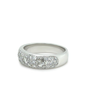 18ct White Gold Diamond Eternity Ring 0.95ct