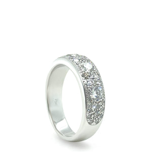 18ct White Gold Diamond Eternity Ring 0.95ct