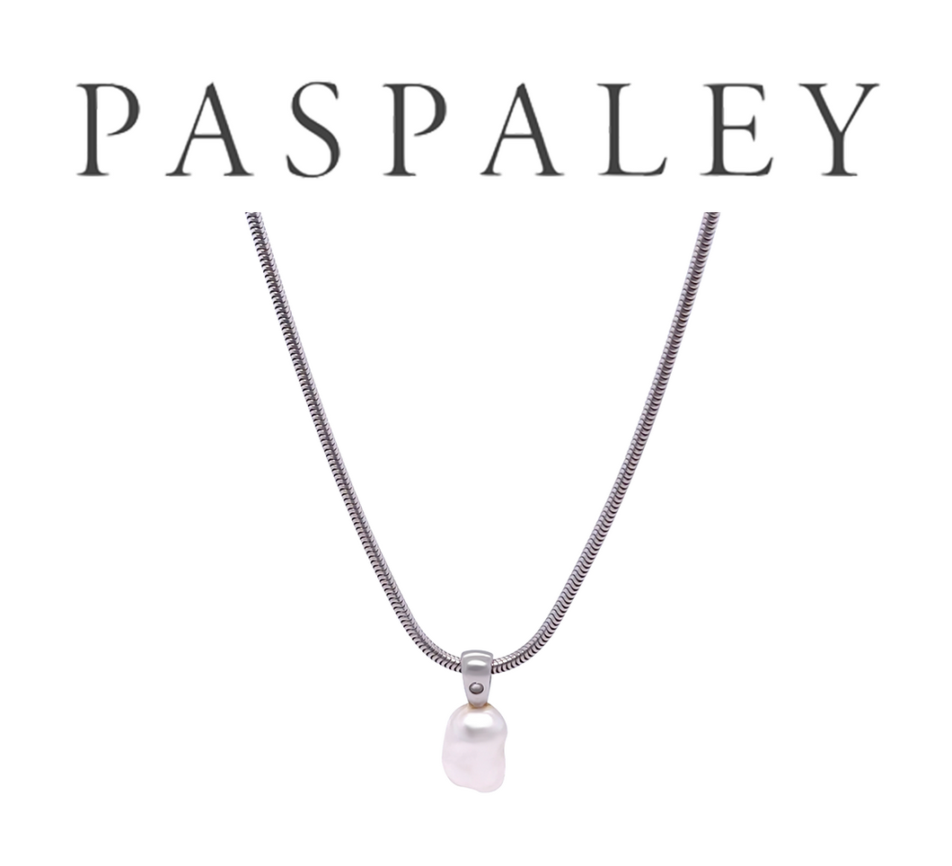 Paspaley 18ct White Gold Kechi Pearl Necklace 9.3g