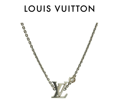 Louis Vuitton 18ct White Gold Idylle Blossom Diamond Necklace 4.36g